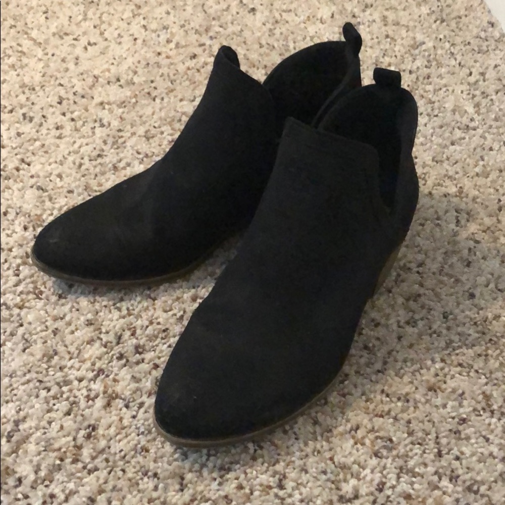 Black booties